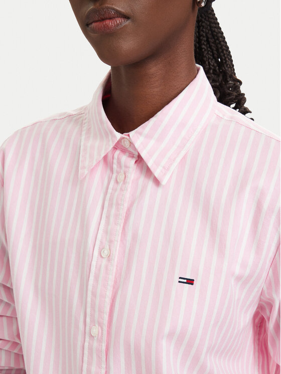 Tommy Jeans Tommy Jeans Camicia DW0DW19890 Rosa chiaro Regular Fit