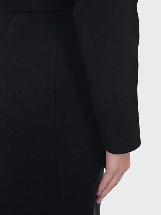 Evenemen Evenemen Płaszcz CLARA Czarny Regular Fit