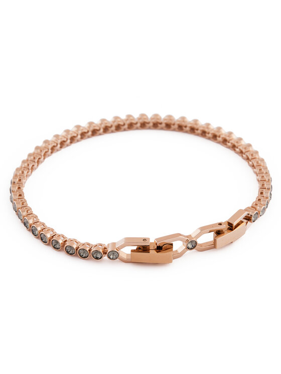 Swarovski Bransoletka Tennis Imber Emily 5734240 Różowe złoto