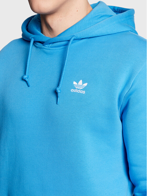 Felpa adicolor Essentials Trefoil HK0098 Blu