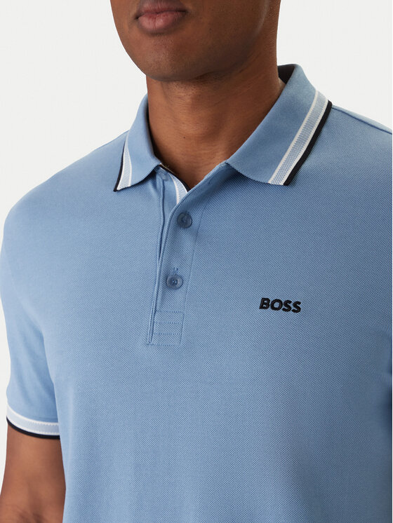 BOSS BOSS Polo särk Paddy 50469055 Sinine Regular Fit