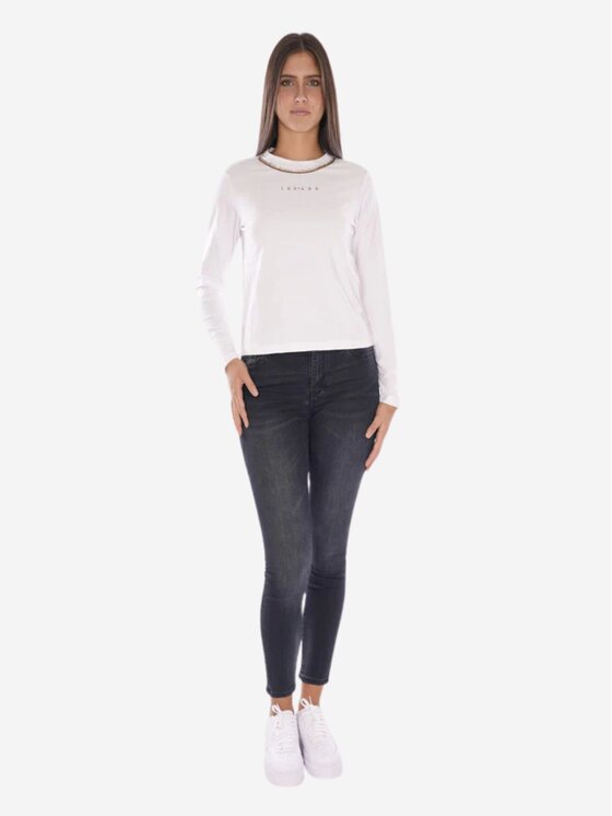 Yes Zee Yes Zee Maglione Maglia donna Bianco Regular Fit