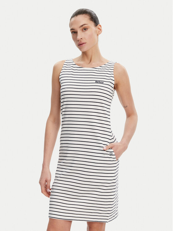 Barbour Rochie de zi Femei, Mărimea: 16, Alb, Dalmore LDR0913WH11