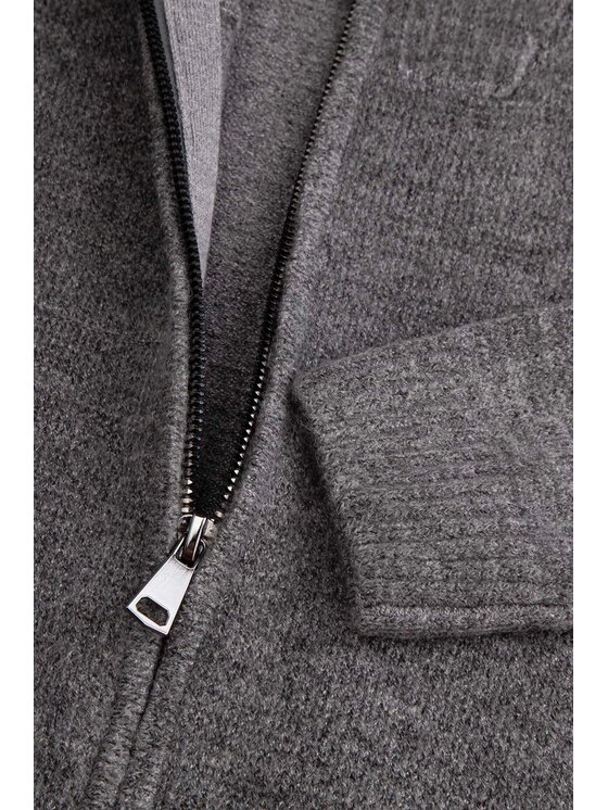 Coccodrillo Coccodrillo Sweter ZC4172201WBJ-020 Szary Regular Fit