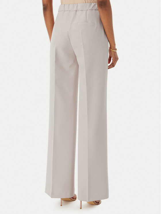 Maryley Maryley Pantaloni di tessuto 26EB598/43LA Beige Regular Fit