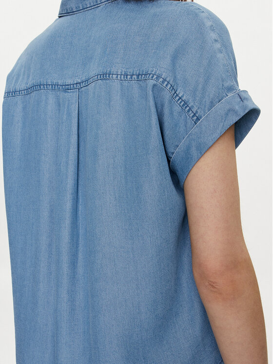 United Colors Of Benetton United Colors Of Benetton Ing 5KHNDQ07Y Kék Regular Fit
