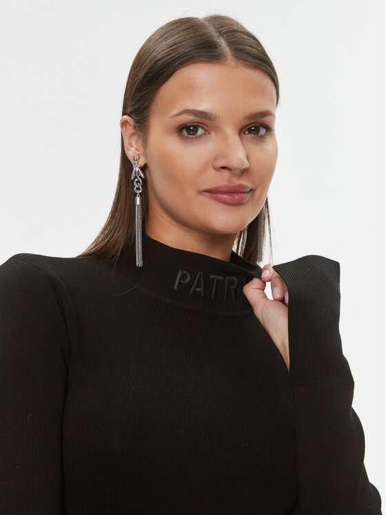 Patrizia Pepe Patrizia Pepe Φόρεμα υφασμάτινο 2A2612/K002-K103 Μαύρο Slim Fit