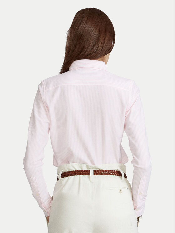 Polo Ralph Lauren Polo Ralph Lauren Košile Oxford 211664416 Růžová Slim Fit