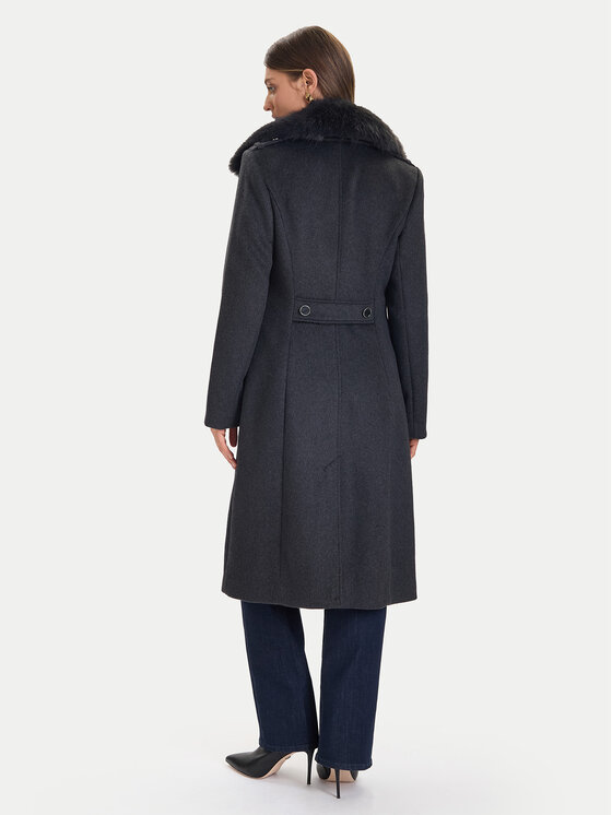 Guess Guess Cappotto di lana W5BL19 W2642 Grigio Regular Fit