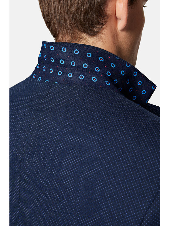 Lancerto Lancerto Marynarka Tramore MA131223000002 Granatowy Slim Fit