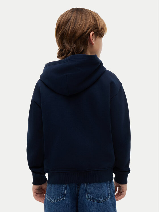 Tommy Hilfiger Tommy Hilfiger Μπλούζα Tonal Flag KB0KB10553 Σκούρο μπλε Regular Fit