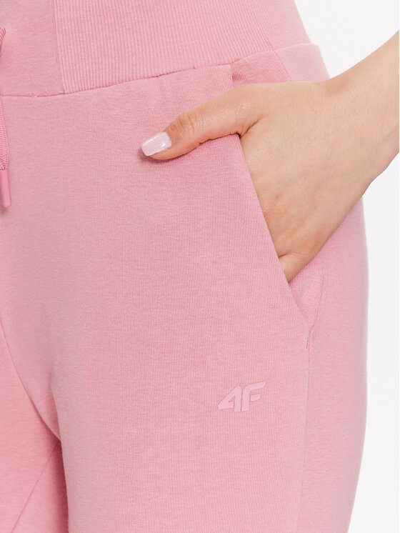 4F 4F Долнище анцуг 4FSS23TTROF229 Розов Regular Fit