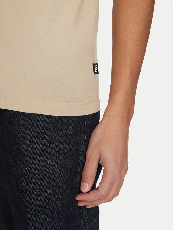 BOSS BOSS Тишърт Thompson 01 50468347 Бежов Regular Fit