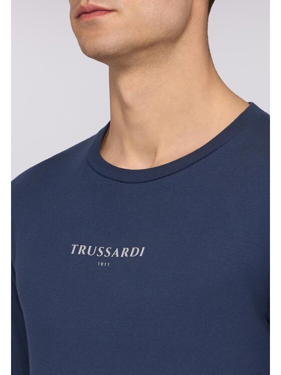 Trussardi Trussardi T-shirt G0268200047N034 Celeste Regular Fit