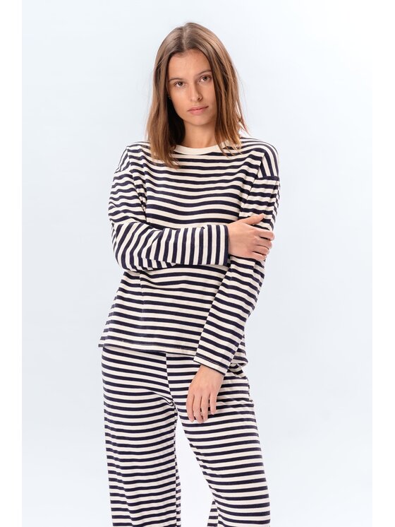 TeeShoppen Damska 'Koszula, rozmiar L/XL, Niebieskie, 'Basic Collection'