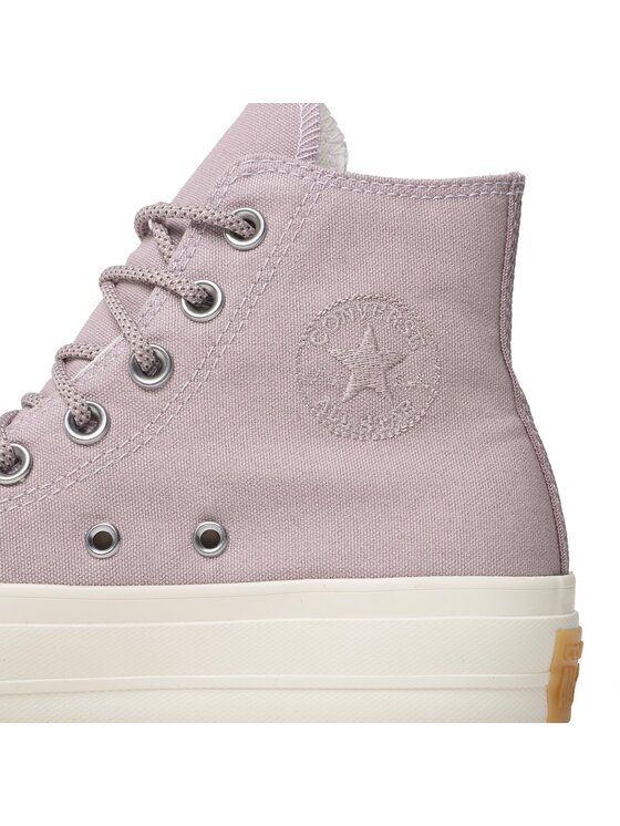 Converse Converse Scarpe da ginnastica Chuck Taylor All Star Lift Platform Canvas A05014C Viola