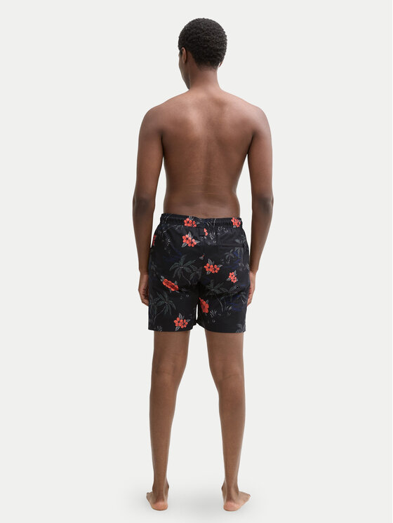 Tom Tailor Denim Tom Tailor Denim Badeshorts 1044696 Schwarz Regular Fit