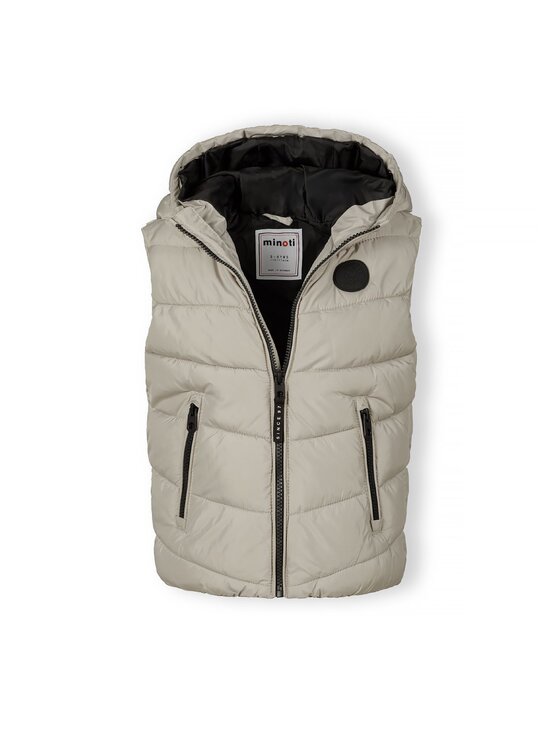 minoti minoti Kamizelka 19GILET45C Szary Regular Fit