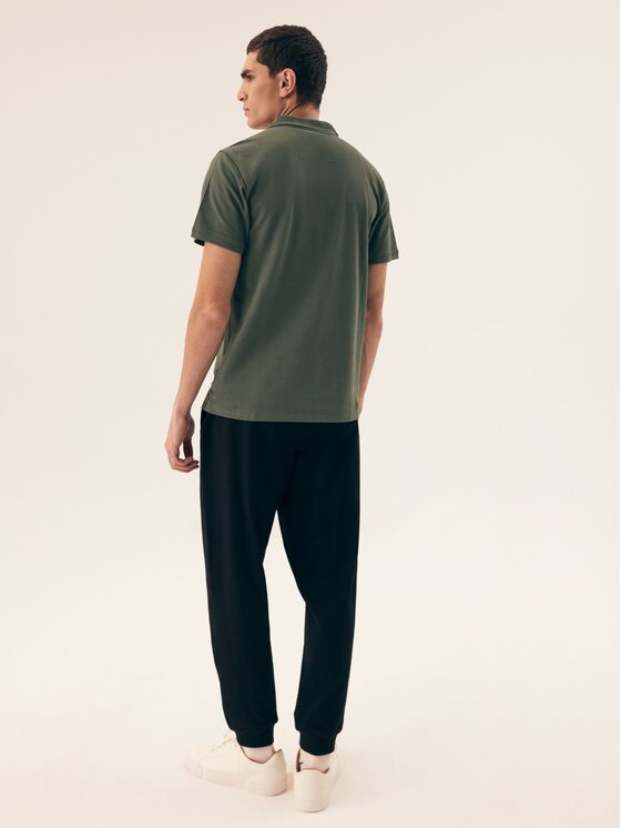 Henderson Henderson Polo 43025 Khaki Regular Fit