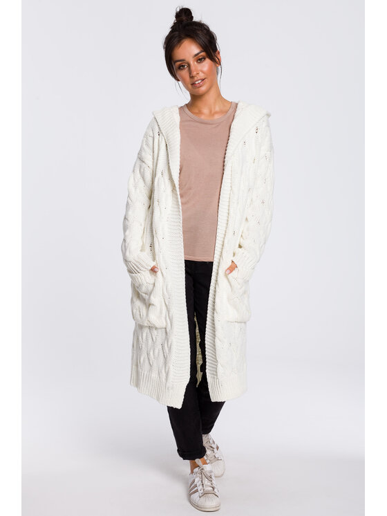BeWear BeWear Kardigan bk033 Écru Comfortable Fit