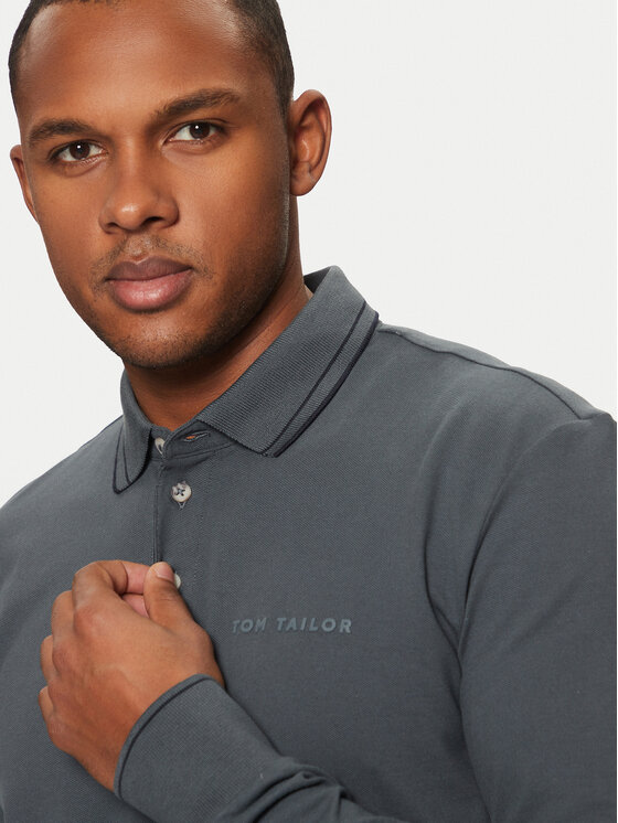 Tom Tailor Tom Tailor Polo 1043998 Siva Regular Fit