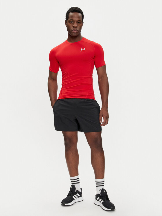 Under Armour Under Armour Koszulka techniczna Ua HeatGear® Armour 1361518 Czerwony Slim Fit