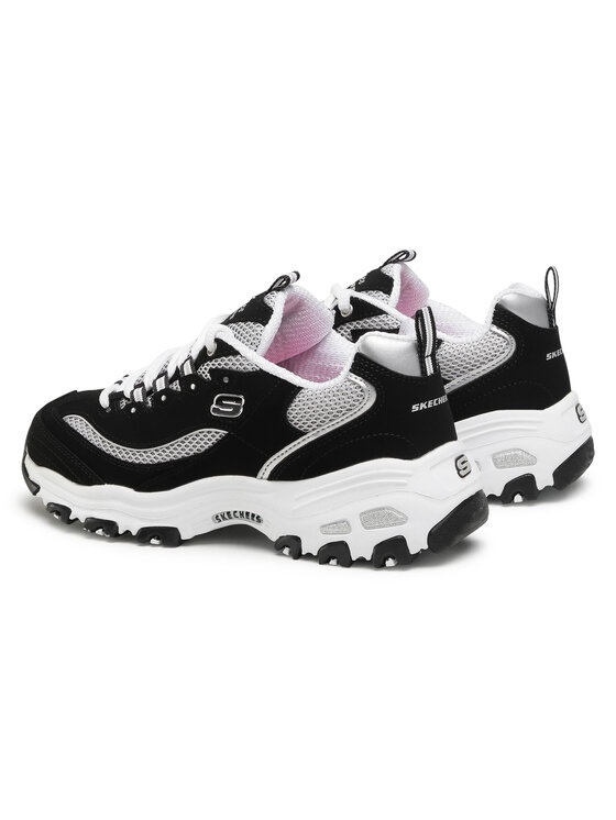 Skechers Skechers Sneakersy Roam Around 13150/BKW Czarny