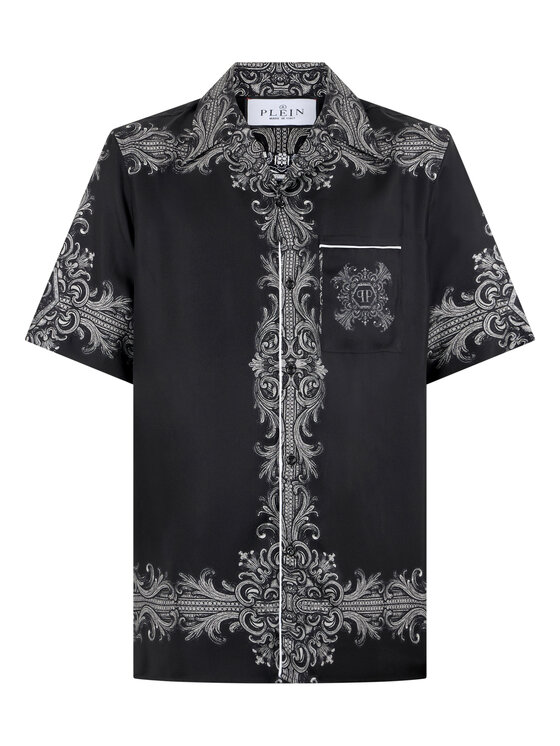 PHILIPP PLEIN PHILIPP PLEIN Camicia 31217 Nero Regular Fit