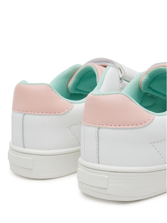 Tommy Hilfiger Tommy Hilfiger Sneakersy Low Cut Velcro Sneaker T1A9-33727-1355 S Biały