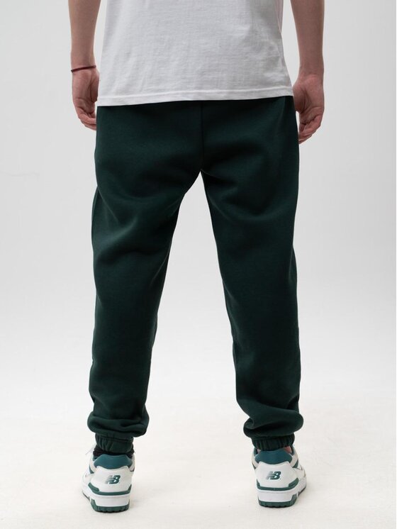 Good Luck Good Luck Spodnie dresowe Wygodne regulowane 129946 Zielony Regular Fit