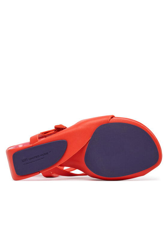 United Nude United Nude Sandały Mobius Straps Hi 1099796416 Czerwony