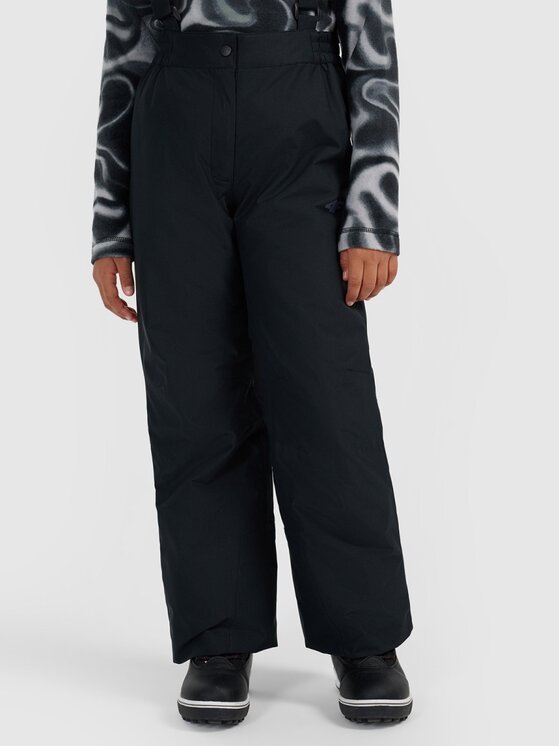 4F 4F Pantaloni da sci 4FJRAW25TFTRF1241-20S Nero Regular Fit