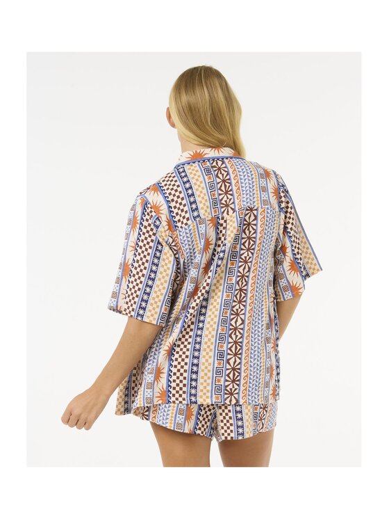 Rip Curl Rip Curl Koszula San Carlos S/S Shirt Kolorowy Standard Fit