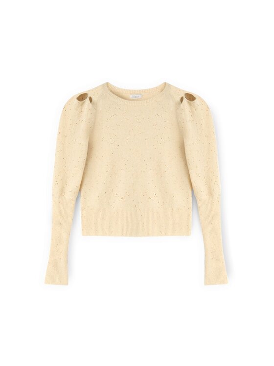 Motivi Motivi Maglione M512W003614N011 Crema Regular Fit