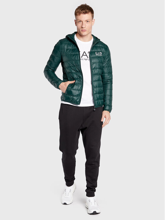 EA7 Emporio Armani EA7 Emporio Armani Giubbotto piumino 8NPB02 PN29Z 1860 Verde Regular Fit