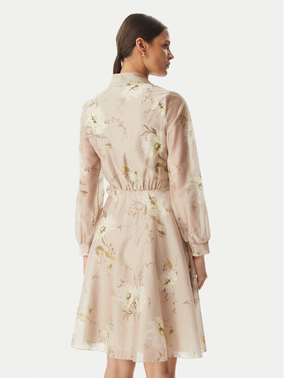 Rinascimento Rinascimento Coctailkleid CFC0128000003 Beige Regular Fit