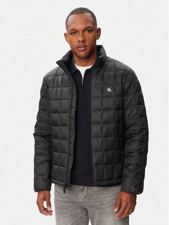 Calvin Klein Jeans Calvin Klein Jeans Pūkinė striukė LV04RG506G Juoda Regular Fit