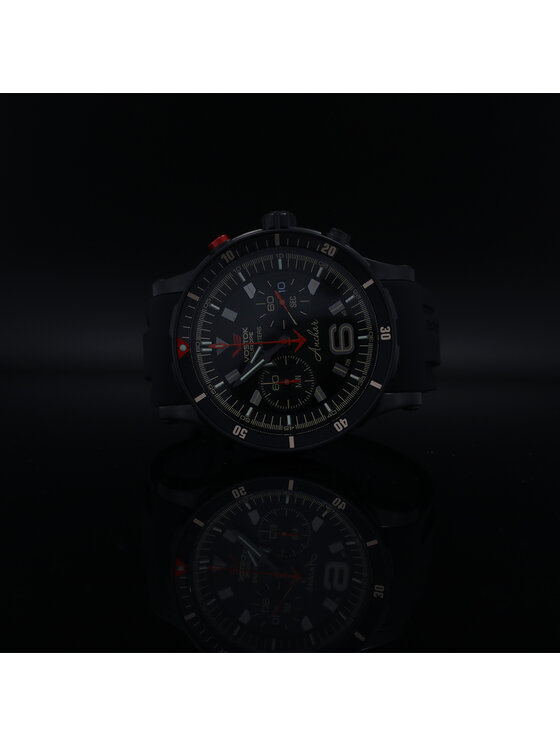Vostok Europe Vostok Europe Zegarek 6S21-510C582S Czarny