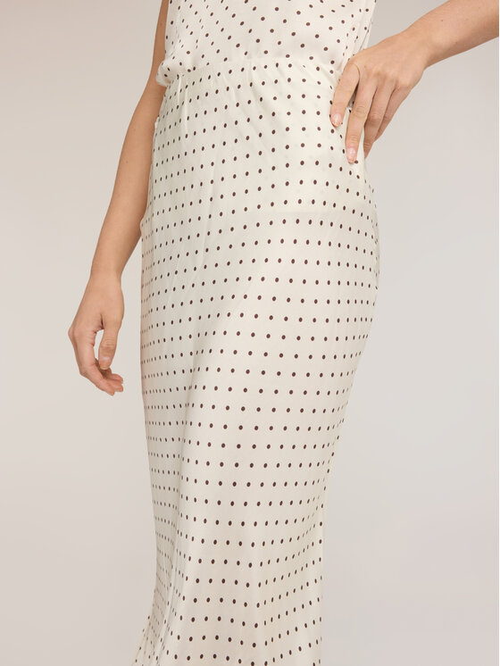 Motivi Motivi Gonna midi 1090Q001282N0V2 Bianco Regular Fit