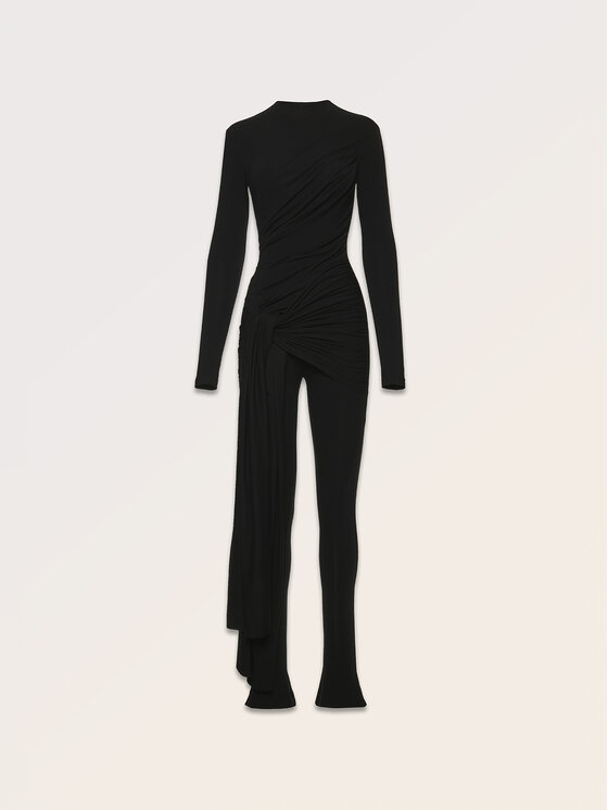 La Mania La Mania Jumpsuit FLEUR Nero Classic Fit