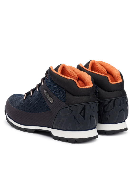 Timberland Timberland Kotníková obuv Euro Sprint Fabric Wp TB1A1QKA0191 Tmavomodrá