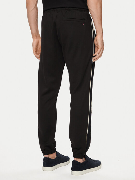 Tommy Hilfiger Tommy Hilfiger Pantaloni trening Monotype MW0MW33701 Negru Regular Fit