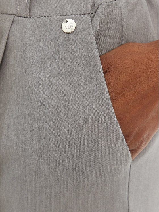 Rinascimento Rinascimento Текстилни панталони CFC0122382003 Сив Regular Fit