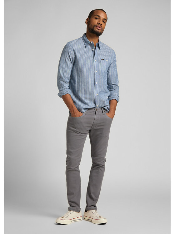 Lee Lee Camicia ONE POCKET SHIRT Bianco Regular Fit