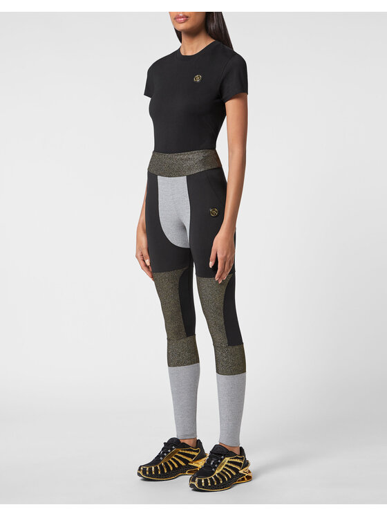Plein Sport Plein Sport Legginsy 1767 Kolorowy Active Fit