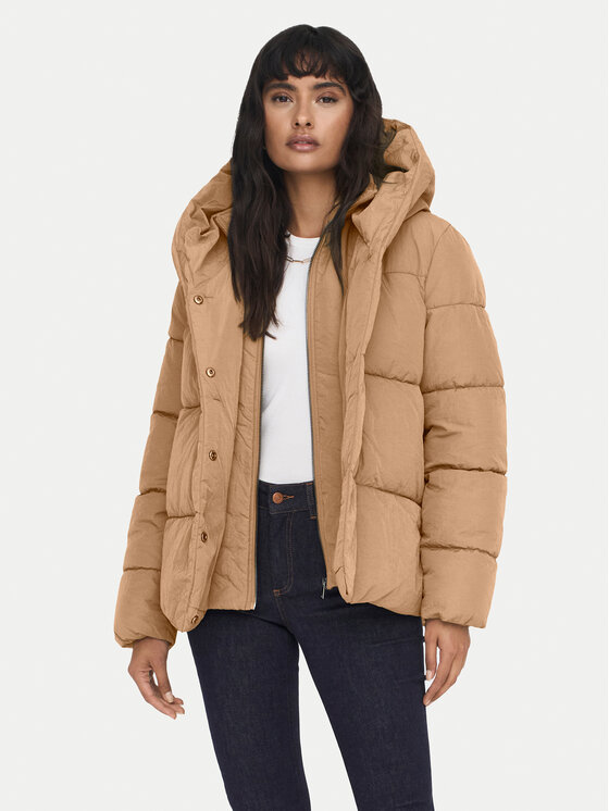 ONLY ONLY Télikabát New Sydney 15295421 Bézs Regular Fit