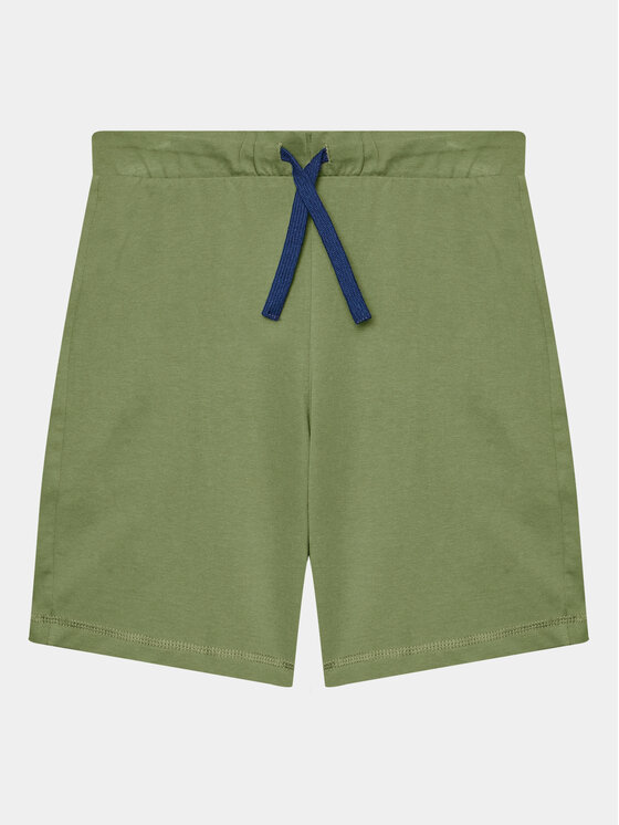 United Colors Of Benetton Pantaloni scurți sport 3BL0C901H Verde Regular Fit