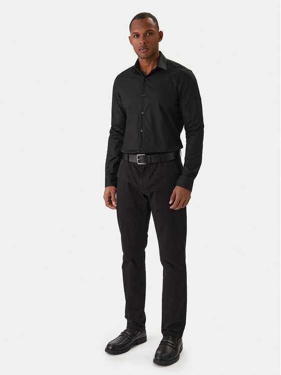 Calvin Klein Calvin Klein Särk LV019EU006 Must Slim Fit