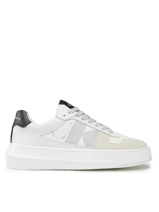 Calvin Klein Jeans Calvin Klein Jeans Αθλητικά Chunky Cupsole Laceup Mix YW0YW01046 Λευκό