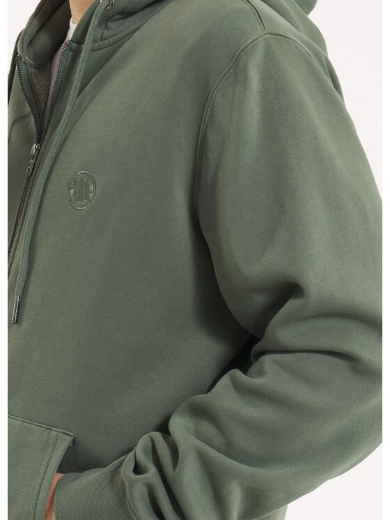 PITBULL PITBULL Bluza Lancaster II Zielony Regular Fit
